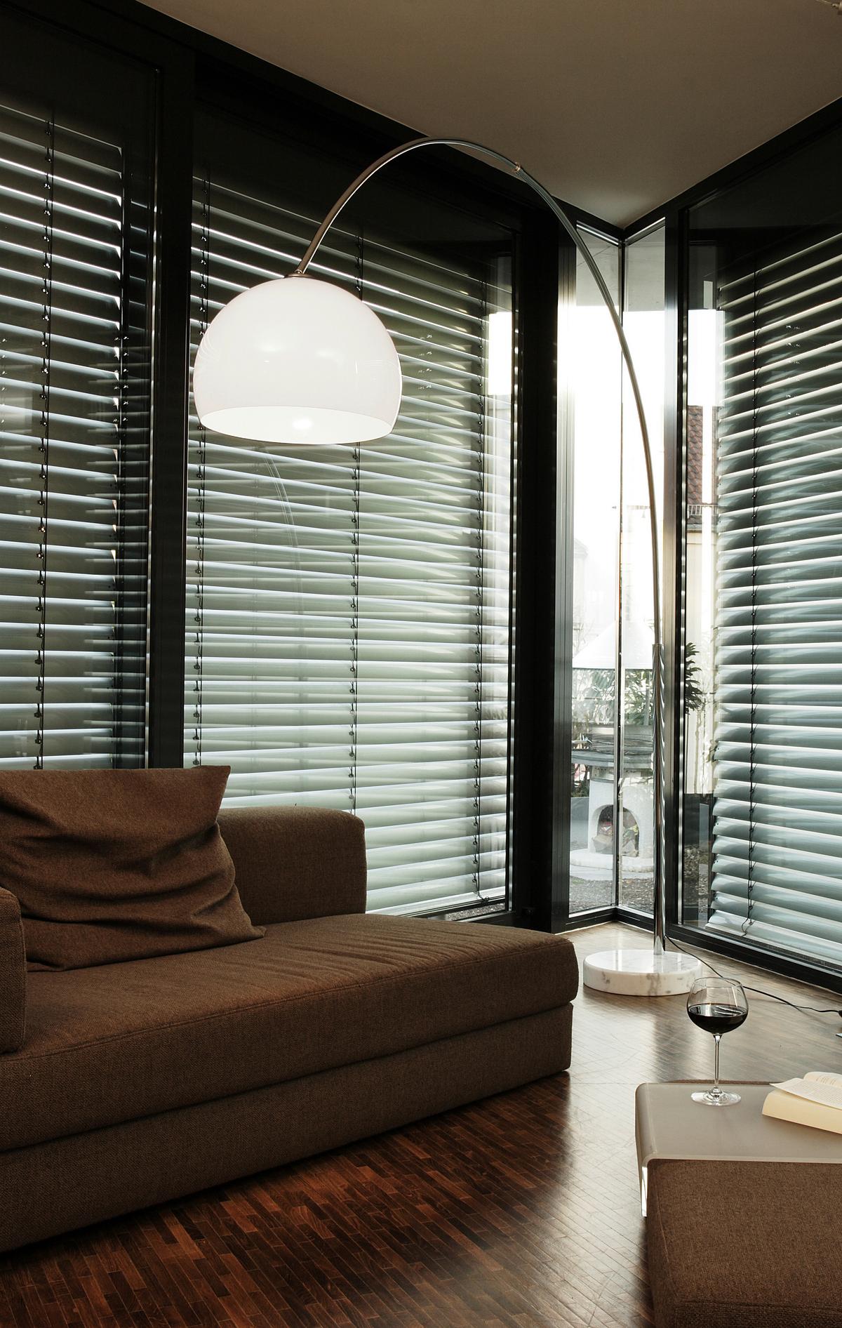 Svetilka V Obliki Loka Bogen - srebrne barve/bela, Design, kamen/kovina (155/208/40cm) - P & B