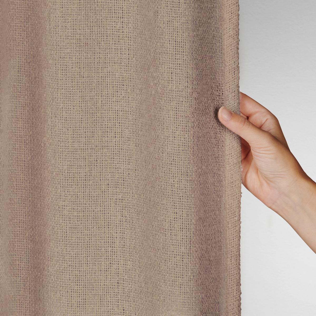 Fertigvorhang Jonna Taupe ca. 135x245cm - Taupe, LIFESTYLE, Textil (135/245cm) - Premium Living