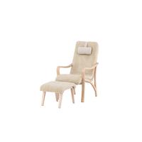 Armlehnstuhl Faro Beige - Eichefarben/Beige, MODERN, Holz/Textil (60/107/89cm) - Livetastic