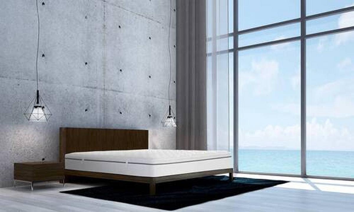Kaltschaummatratze Air Wave 3D H2/3 ca. 90x200cm - Weiß, Basics, Textil (90/200cm) - MID.YOU