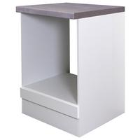 Corp cuptor incorporabil NEO - alb, Modern, material pe bază de lemn (60/86/60cm) - FlexWell