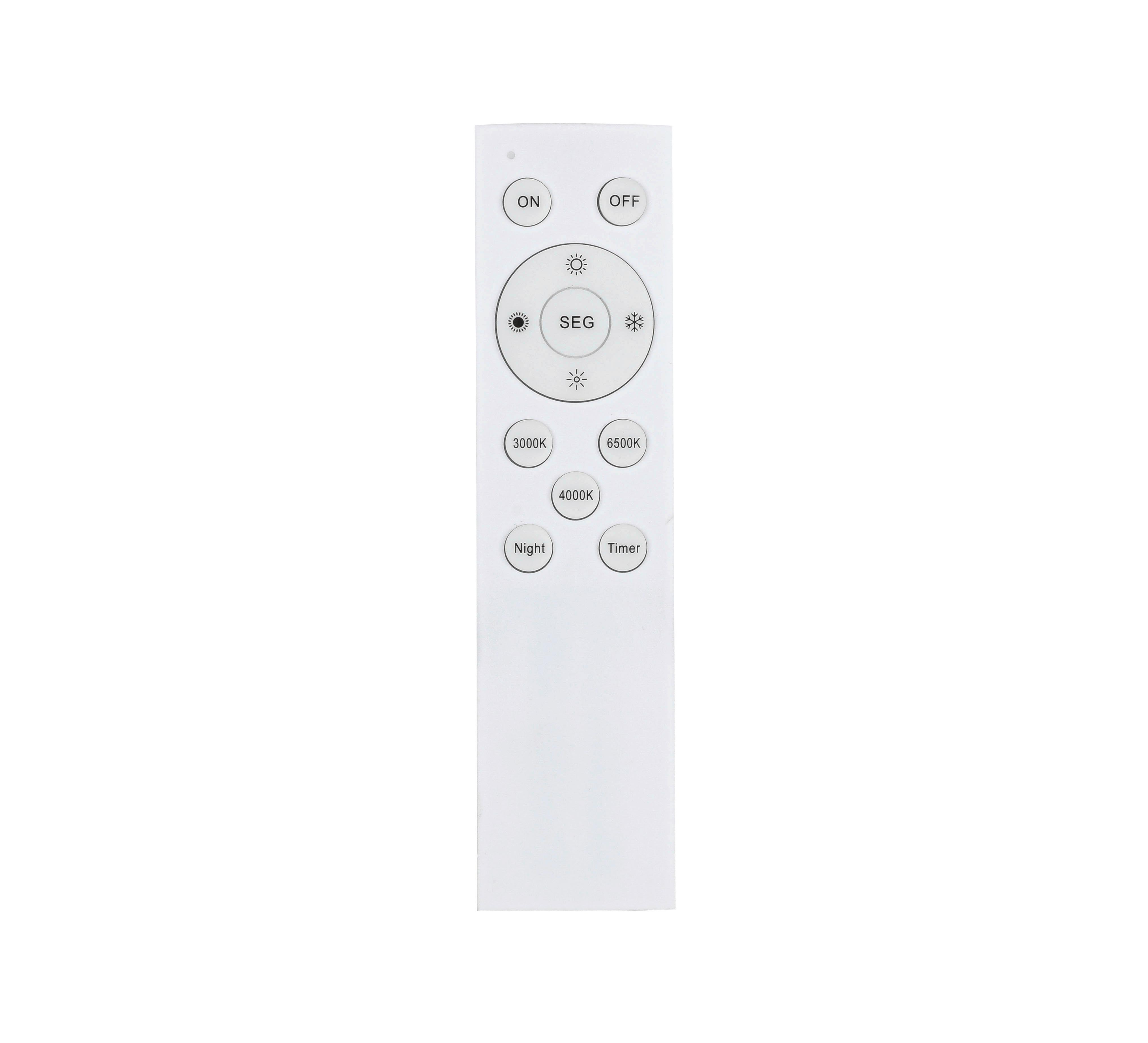 LED-TAKLAMPA CORNELIUS -AKT- - vit/silver, Modern, metall/plast (120/30/7,5cm) - Mömax