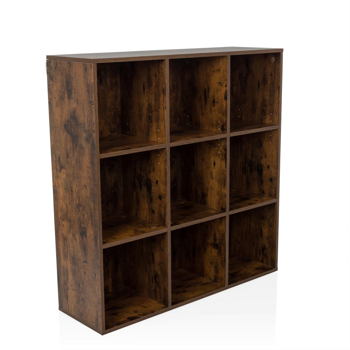 Regal Bjorke, Barva Hrasta - barve hrasta, Moderno, les (97,5/100/30cm) - MID.YOU