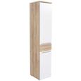 Visoka Omara Mindi - aluminij/bela, Konvencionalno, kovina/umetna masa (40,2/184,8/34,1cm) - Mömax modern living Visoka Omara Mindi - aluminij/bela, Konvencionalno, kovina/umetna masa (40,2/184,8/34,1cm) - Mömax modern living