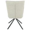 STOL ELLEN GIGA S - beige/svart, Modern, metall/textil (49/90,5/65,5cm) - Premium Living
