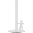 Küchenrollenhalter Ute in Weiß - Weiß, MODERN, Kunststoff/Metall (18,2/33,7cm) - PREMIUM LIVING