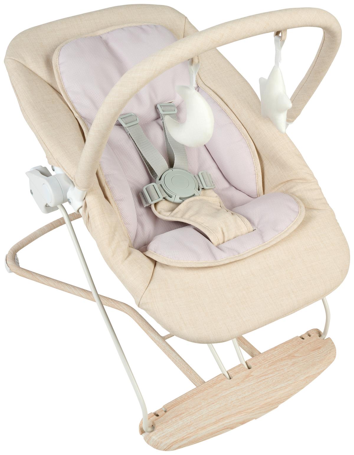 BUJAK LUNCH - beżowy, Basics, tworzywo sztuczne/metal (66/45/48-58cm) - My Baby Lou
