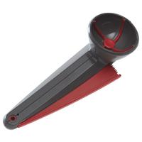 Cupă pentru proporționat aluat Pure Christmas - roșu/gri, Konventionell, plastic (15,9/5/3,3cm) - Modern Living