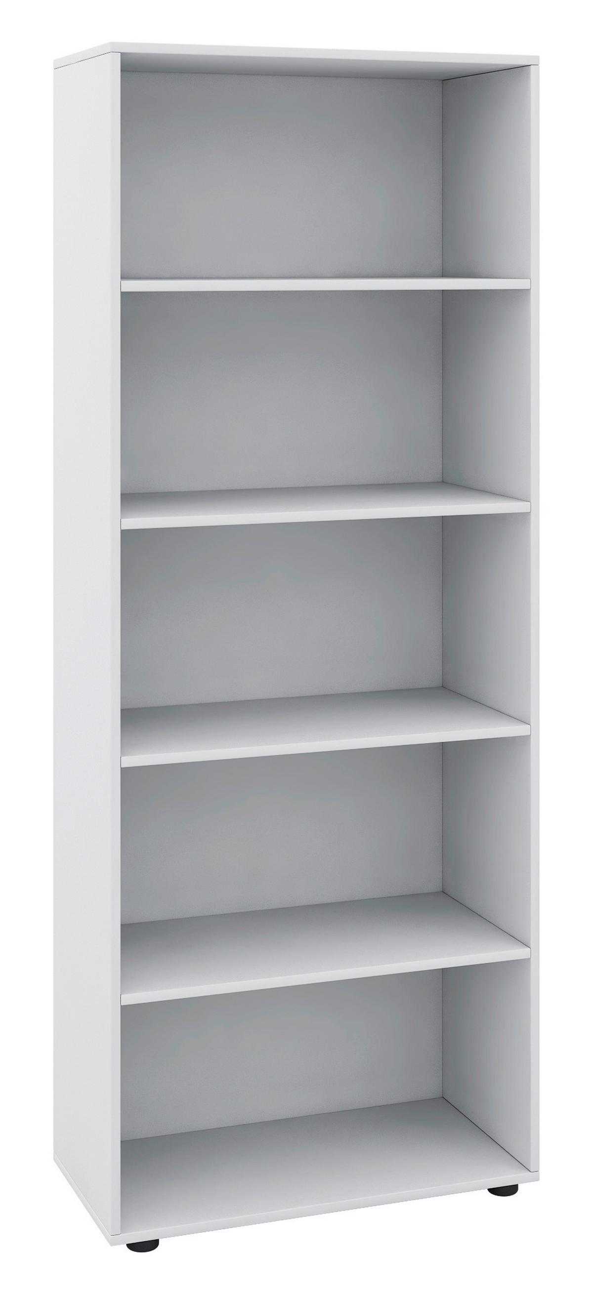Večnamenska Omara Vandol, Bela - črna/bela, Design, umetna masa/leseni material (70/178/37cm) - MID.YOU