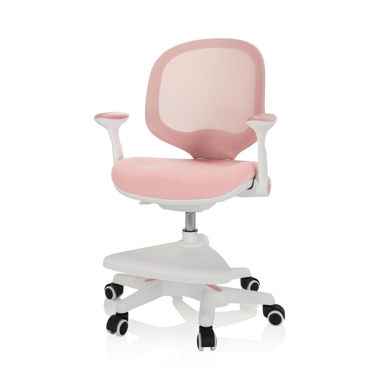 Otroški Vrtljivi Stol Kid Ergo, Roza - roza/bela, Moderno, umetna masa/tekstil (56/89/52cm) - MID.YOU
