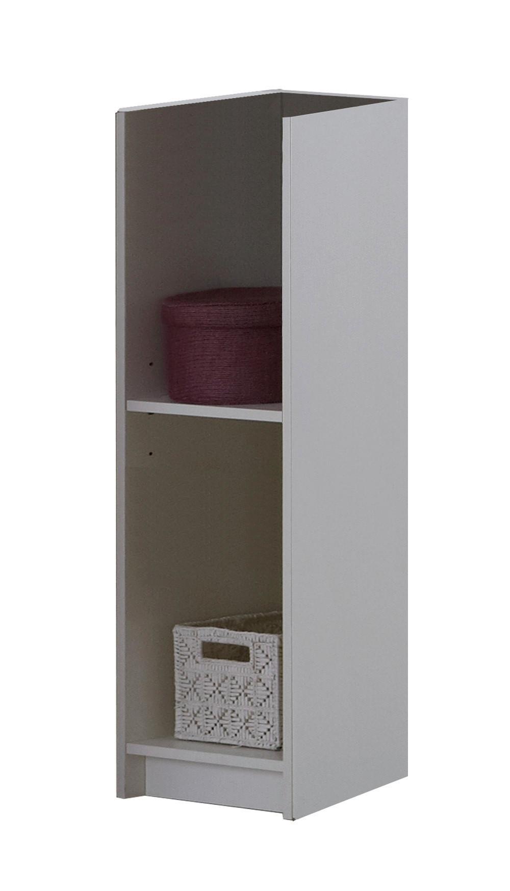 Dogradni Regal Za Komodu Filou - bijela, Romantično / ladanjski, drvni materijal (34/83/38cm)