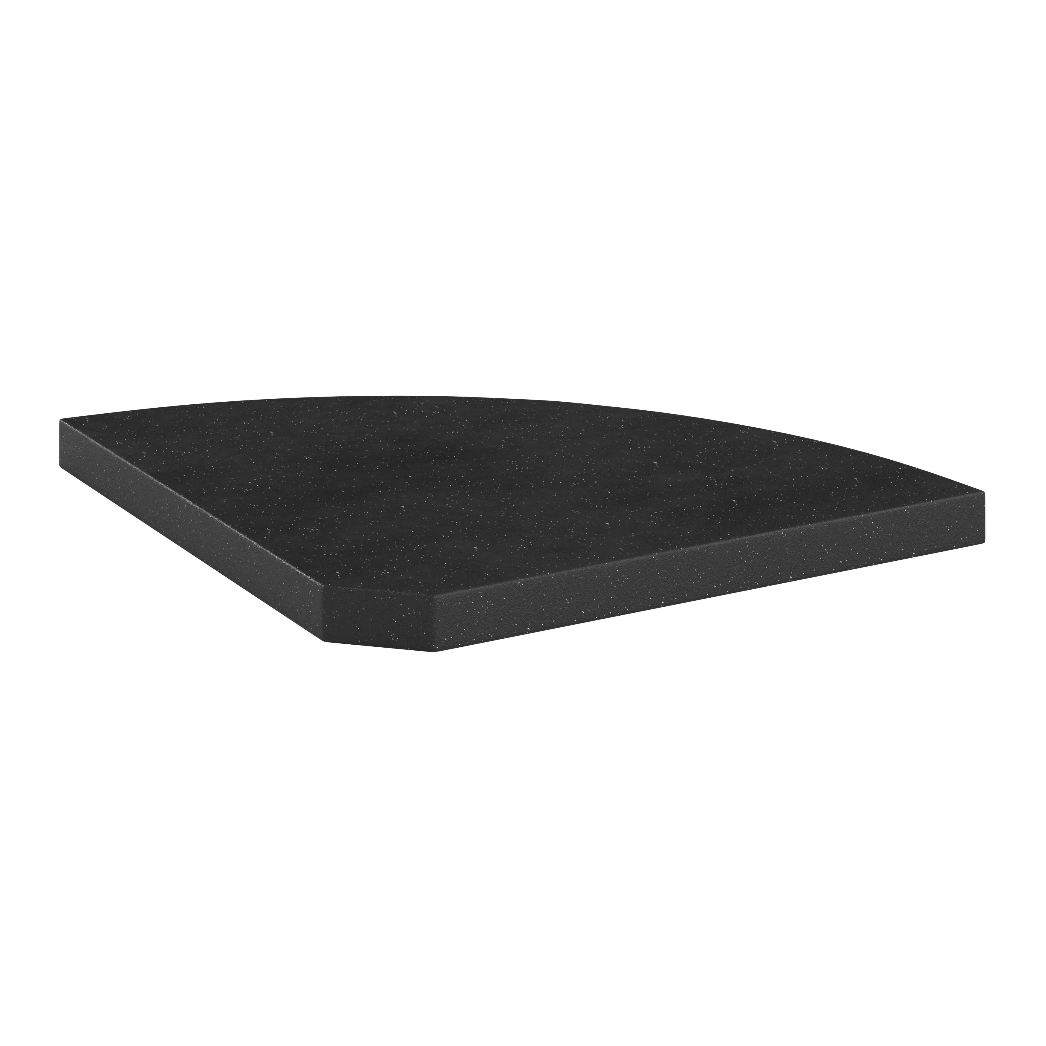 Beschwerungsplatte Base Grau ca.  46x3,5x46cm - Grau, Basics, Stein (46/3,5/46cm) - Mömax