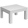 Couchtisch Weiß - Weiß, MODERN, Holzwerkstoff/Metall (70-120kg) - Modern Living Couchtisch Weiß - Weiß, MODERN, Holzwerkstoff/Metall (70-120kg) - Modern Living