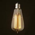Deko-Leuchtmittel C80324mm max. 6 Watt - Goldfarben, Glas (6,4cm) - Mömax modern living Deko-Leuchtmittel C80324mm max. 6 Watt - Goldfarben, Glas (6,4cm) - Mömax modern living