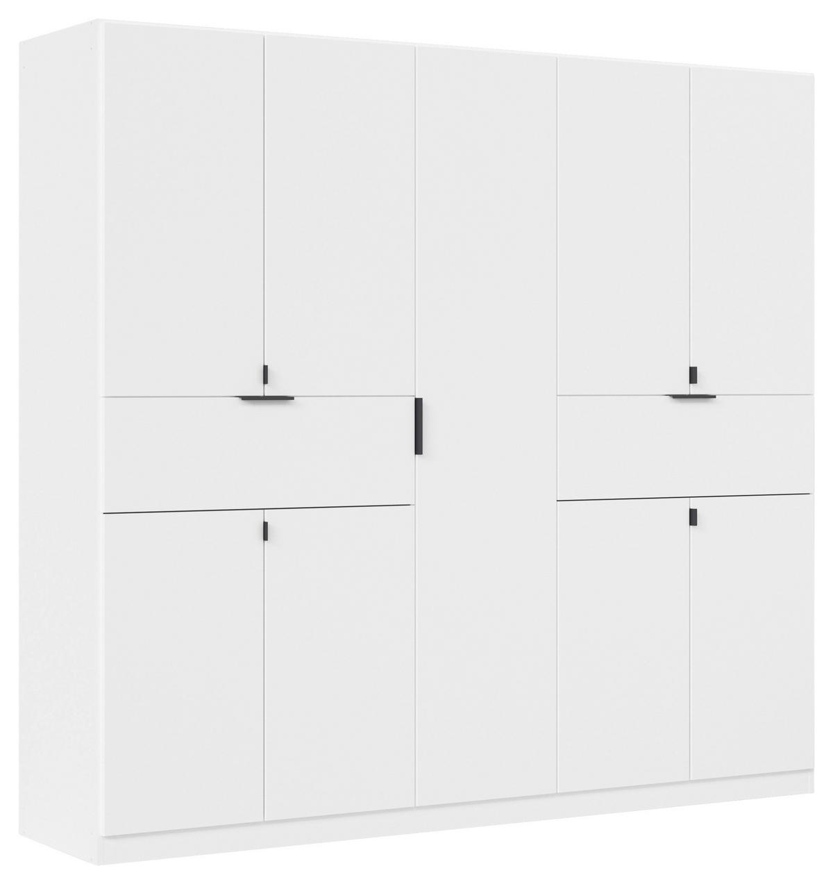 Ormar S Klasičnim Vratima Ticao - bijela, Moderno, drvni materijal/metal (226/210/54cm) - Modern Living