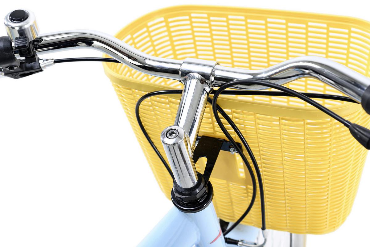 CITYBIKE 26'' Cantaloupe Blau RH 48cm - Blau/Gelb, Basics, Metall (180/70cm) - Da Capo