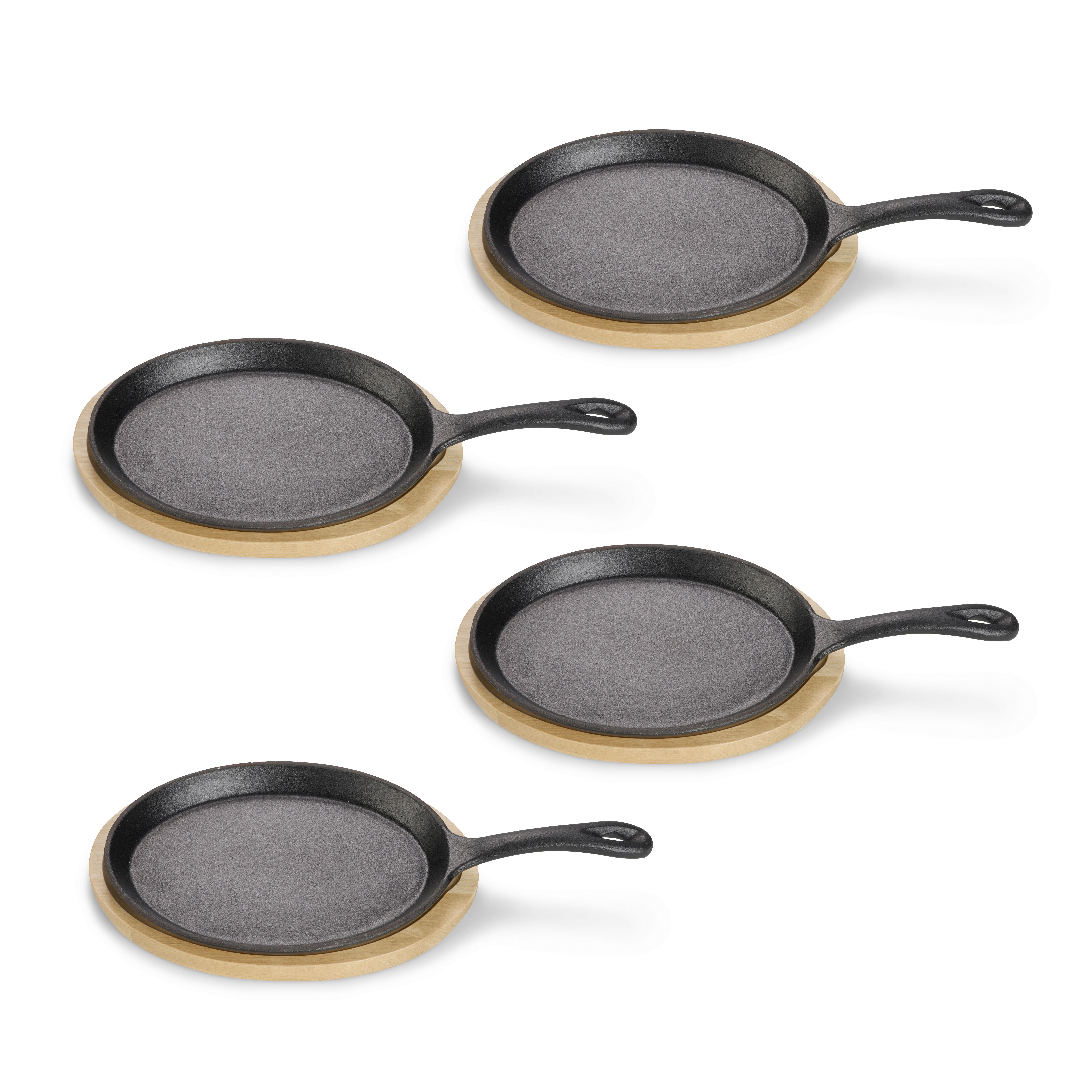 Set Ponev Echtwerk, Vklj. Deska, 4 Kos - črna, Basics, kovina (38/18/2cm) - Echtwerk