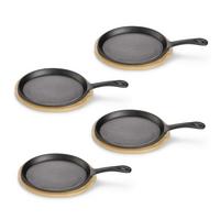 Set Ponev Echtwerk, Vklj. Deska, 4 Kos - črna, Basics, kovina (38/18/2cm) - Echtwerk