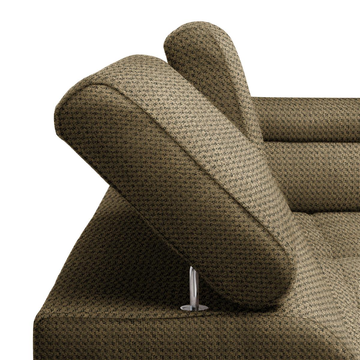 Kutna Garnitura Gremio - crna/taupe, Moderno, tekstil/plastika (283/206cm) - Modern Living
