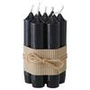 Stabkerzenset Melia I in Schwarz, 7 Stück - Schwarz, Design (2,2/11cm) - Modern Living