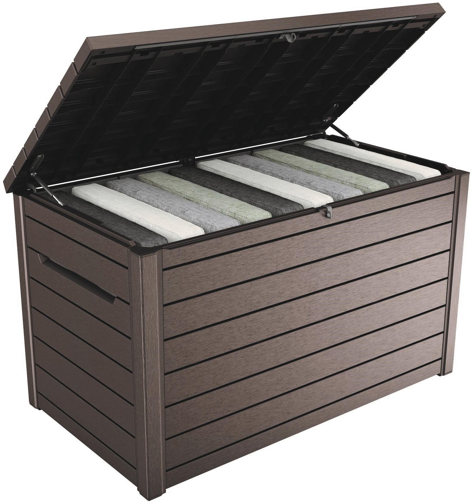 Cutie pentru perne ONTARIO BOX - maro, Basics, plastic (147/83/86cm) - Mömax