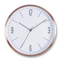 Falióra Jesper - rézszínű, Modern, Üveg/fém (30,5/30,5/4cm) - Mömax