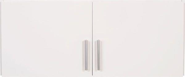 Nastavek Za Omaro Celle, Bela, Š. 91 Cm - bela/visoki sijaj, Moderno, umetna masa/les (91/40/54cm) - Premium Living