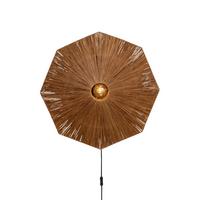 Falilámpa Panama - barna, Basics, természetes anyagok (65/7cm) - Good & Mojo