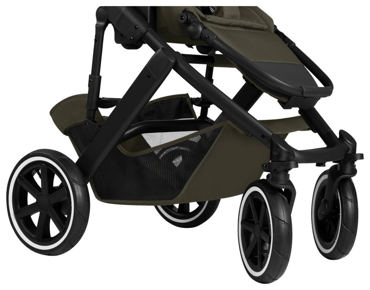 WÓZEK DZIECIĘCY SALSA 5 AIR - szarobrązowy, Basics (63/118/95.5cm) - ABC Design