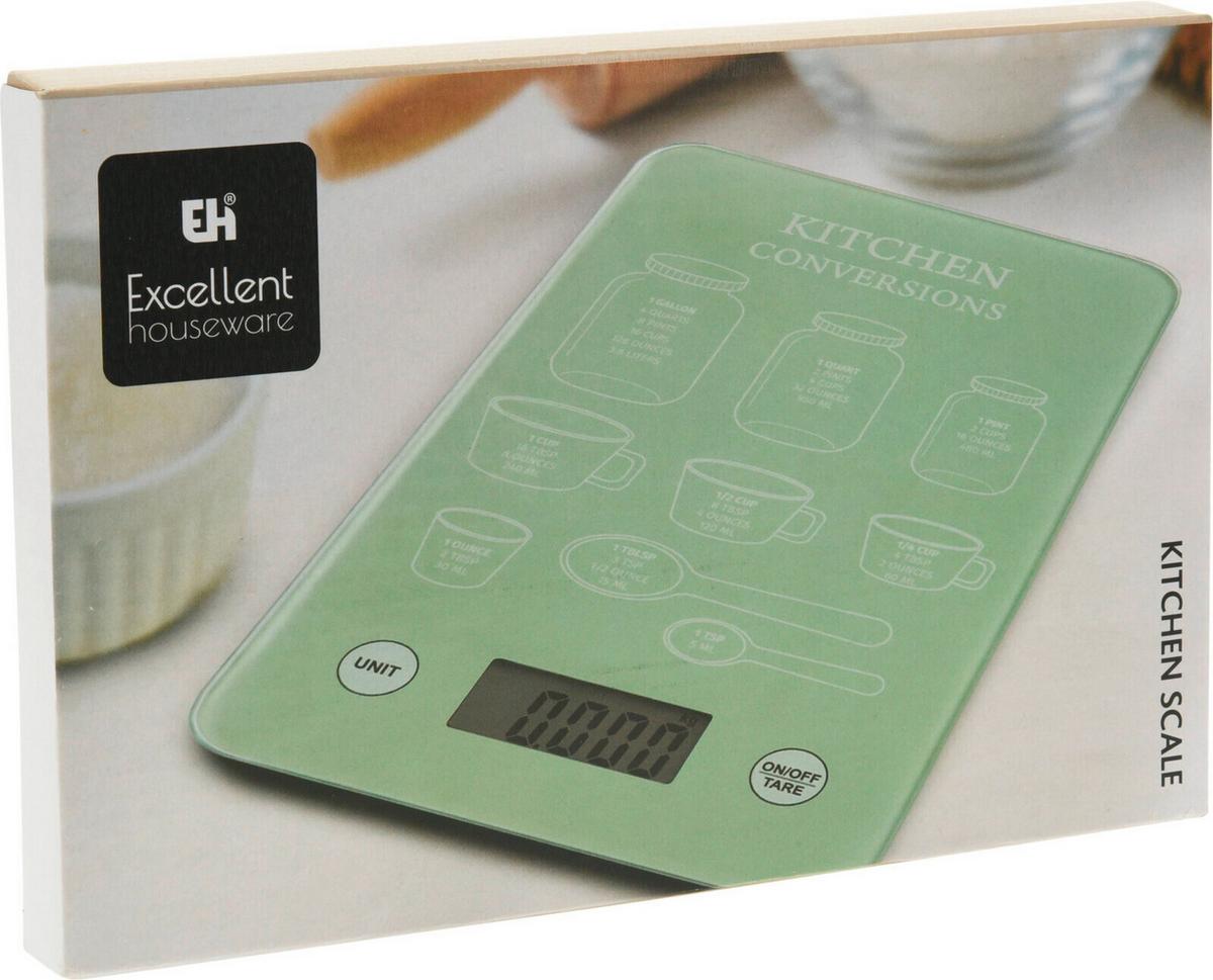 Konyhai Mérleg Kitchen - Üveg (23/15/2cm)