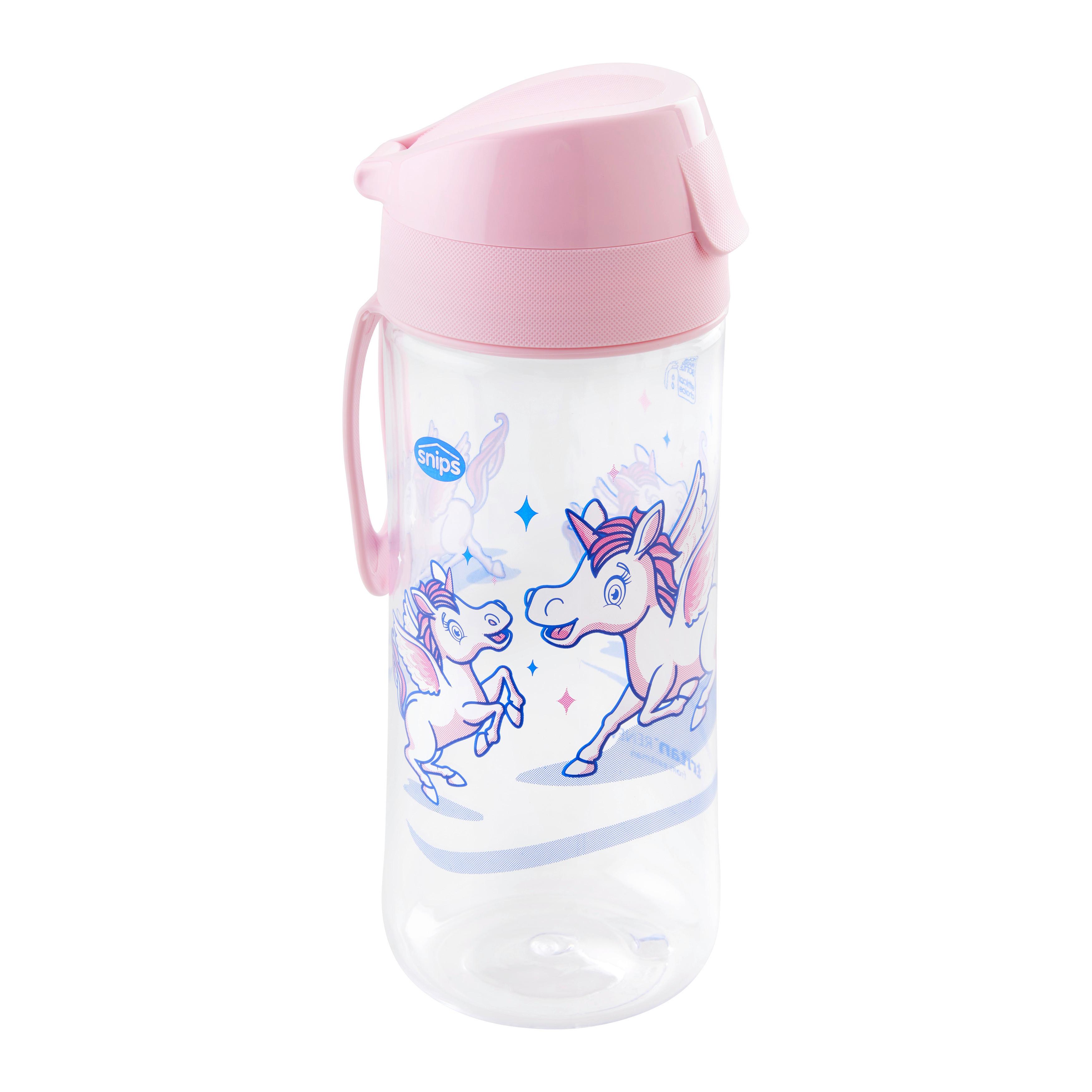 VATTENFLASKA FÖR BARN KIDS - pink, Klassisk, plast (7/20cm) - Mömax