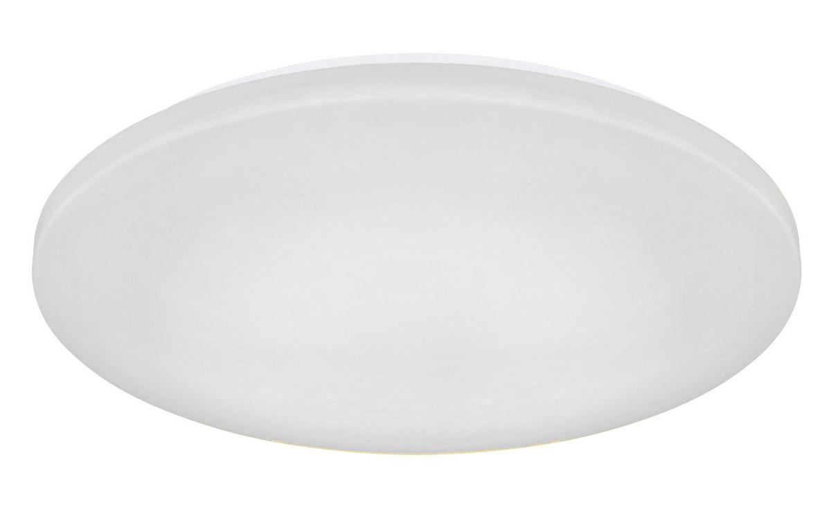 Plafonieră cu LED PROMI - alb/opal, Modern, plastic/metal (54/7cm) - Modern Living