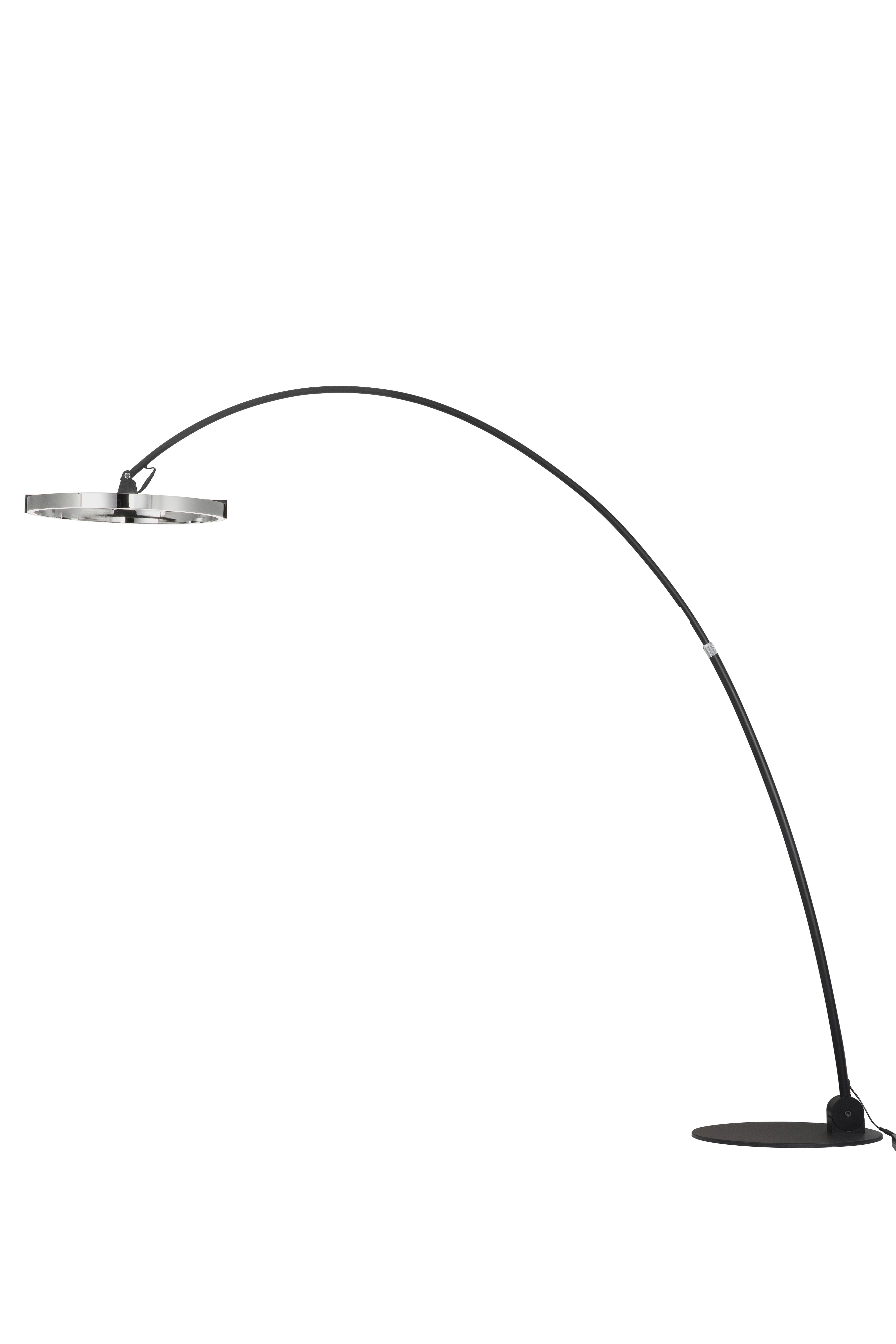 LAMPA STOJĄCA LED DRITO - przejrzysty/czarny, Trend, tworzywo sztuczne/metal (203/50/205,5cm) - Dieter Knoll