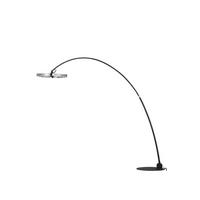 LAMPA STOJĄCA LED DRITO - przejrzysty/czarny, Trend, tworzywo sztuczne/metal (203/50/205,5cm) - Dieter Knoll
