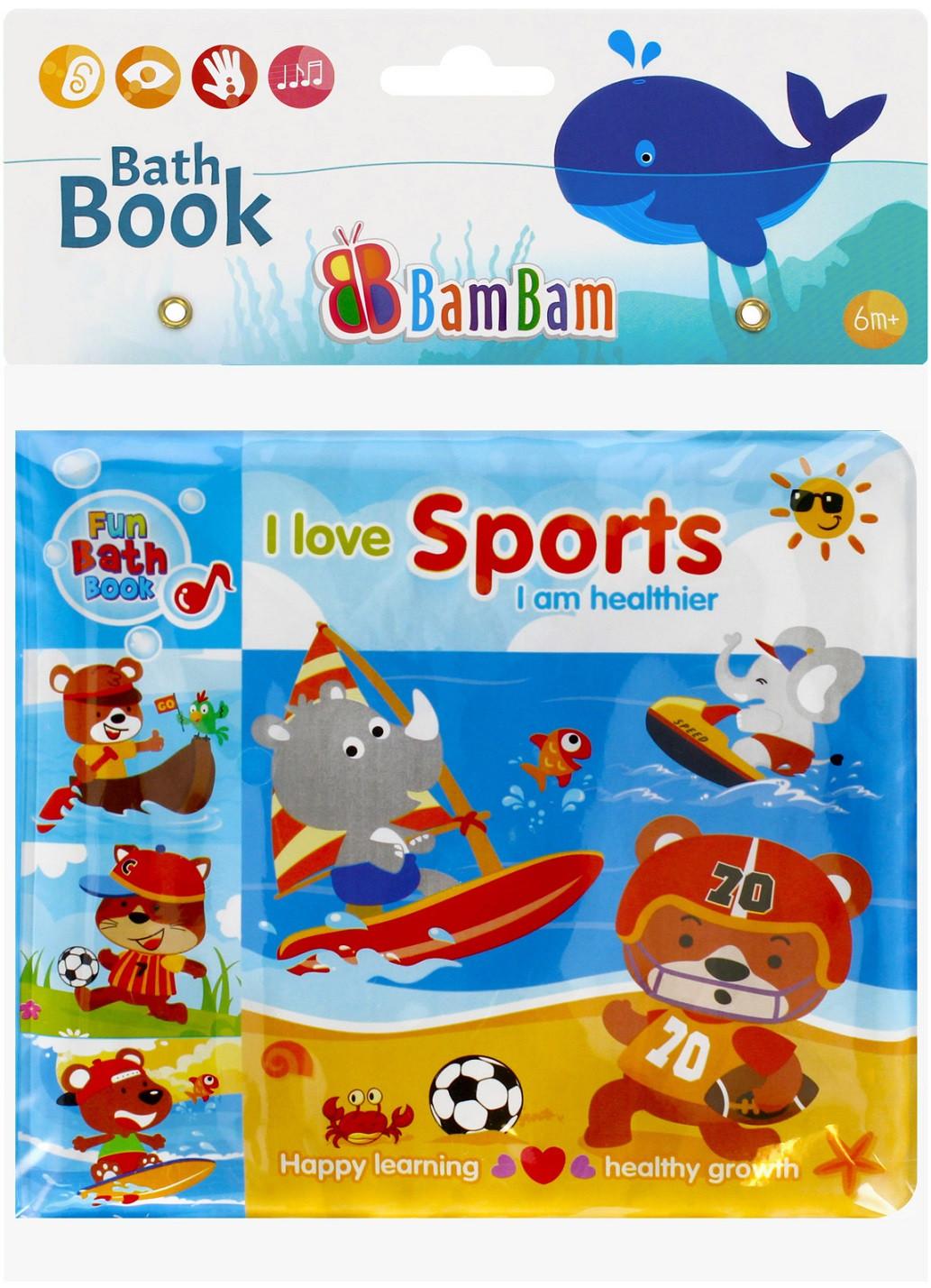 Fürdőkönyv Sport Bambam - (14/13cm)