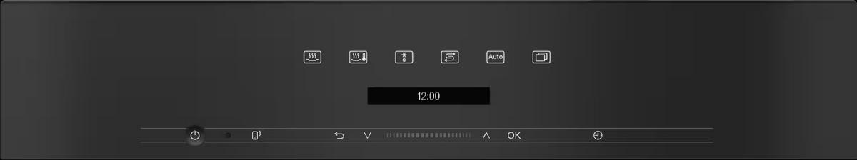 Einbaudampfgarer DG7240EDCLST Schwarz - MODERN (59,5/45,5/56,9cm) - Miele