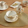 Müslischale Golden Couple Ø ca. 14cm - Goldfarben/Weiß, LIFESTYLE, Keramik (14/7cm) - Mömax modern living Müslischale Golden Couple Ø ca. 14cm - Goldfarben/Weiß, LIFESTYLE, Keramik (14/7cm) - Mömax modern living