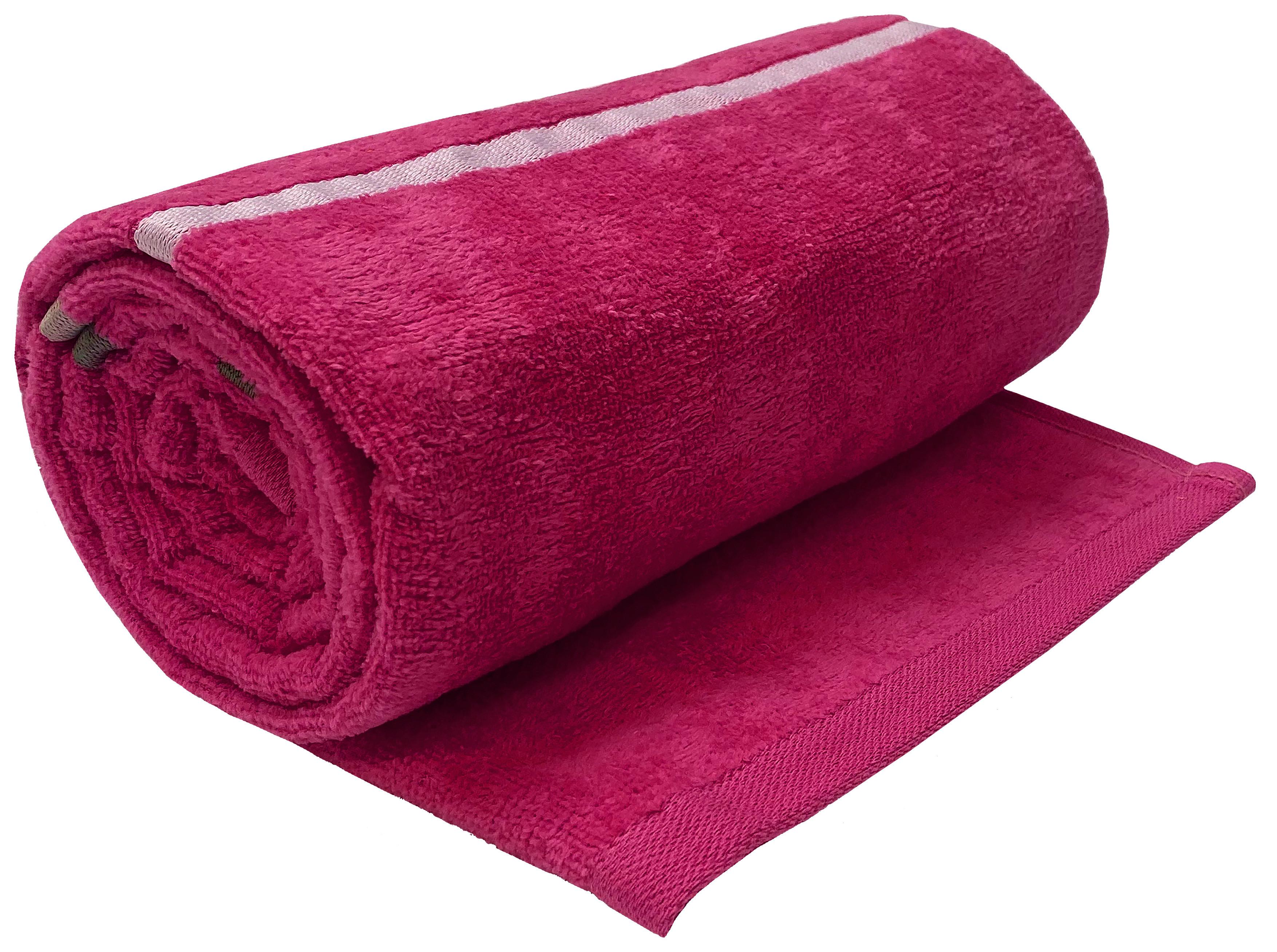 Prosop Vali cca. 75x160 cm - roz aprins, Konventionell, textil (75/160cm) - Modern Living
