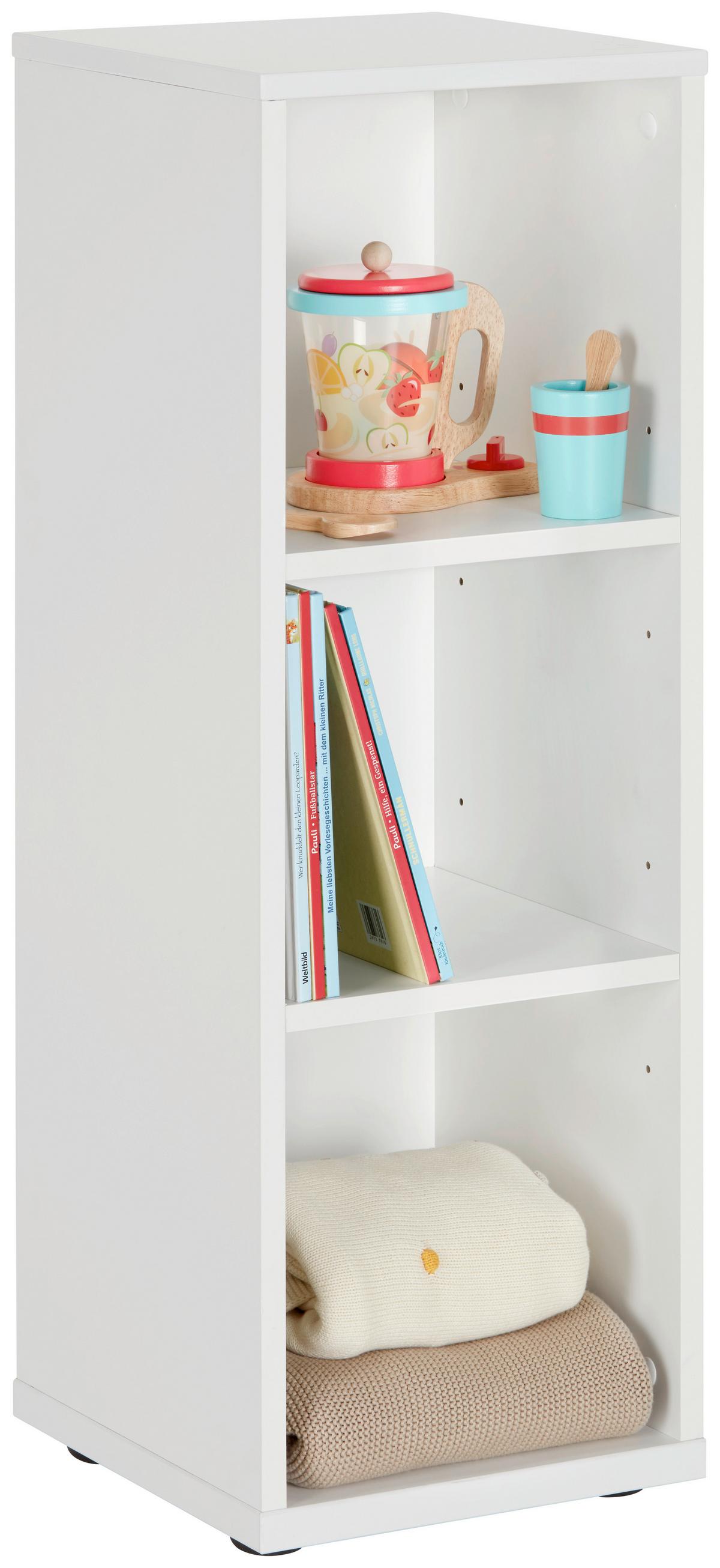 Regal in Weiss - Holzwerkstoff (30/91/32cm) - Roba