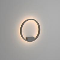 WANDLEUCHTE RIM - Schwarz, Trend, Metall (40/5cm) - MAYTONI