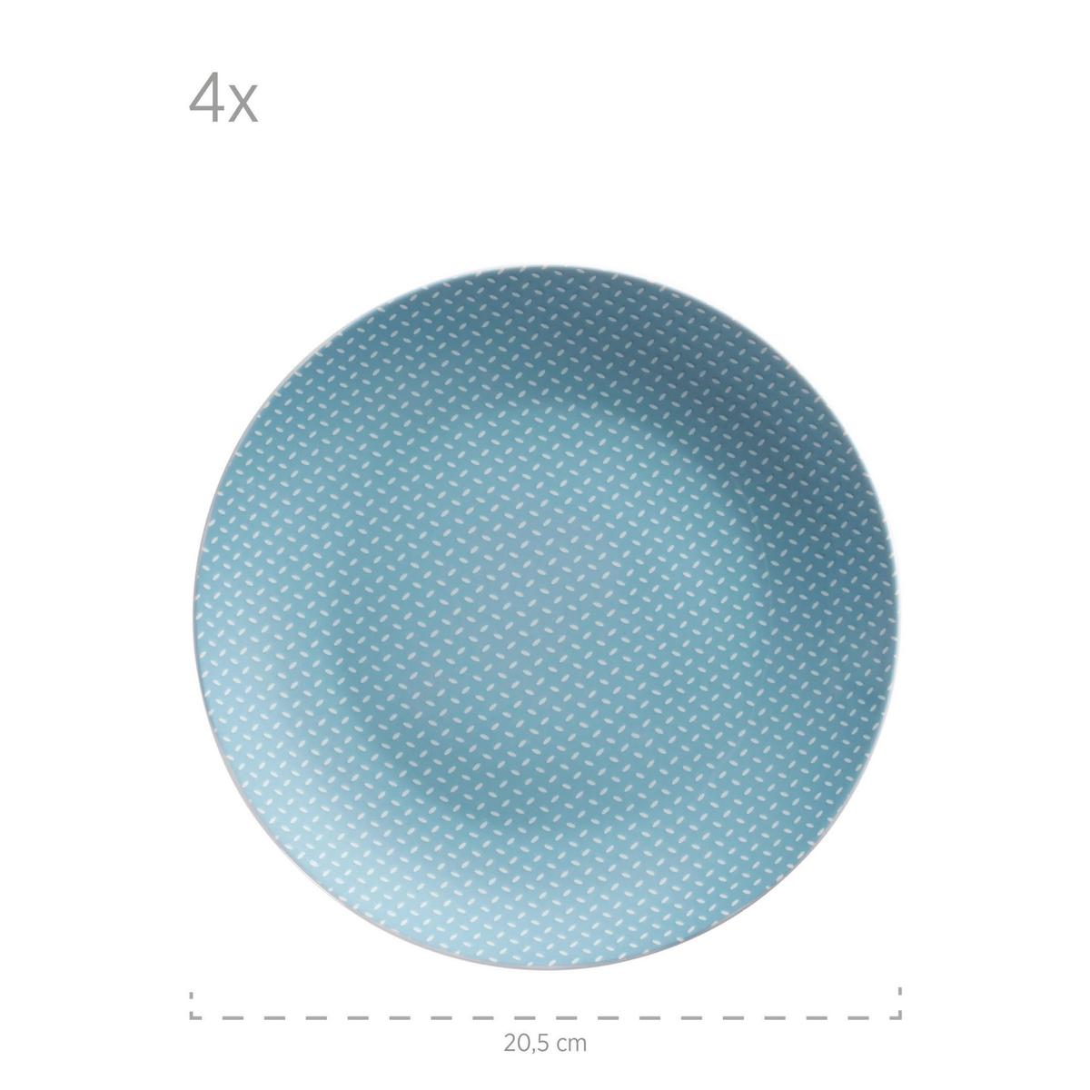 KOMBISERVICE KOMBISERVICE, 934067 - Pastellblau, Basics, Keramik - Mäser