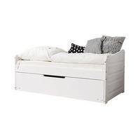 Raztegljiva Postelja Micki, 80x160, Bor, Masivno - bela/naravne barve, Natur, umetna masa/les (80/160cm) - MID.YOU