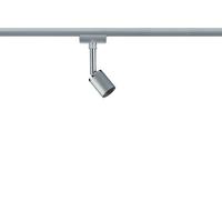 Schienensystem-Strahler Spot Pure II max. 10 Watt - Chromfarben, Design, Metall (5,8/11/6,6cm) - Paulmann