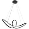 LED-HÄNGLAMPA HIT - svart, Modern, metall/plast (74/22/120cm) - Mömax