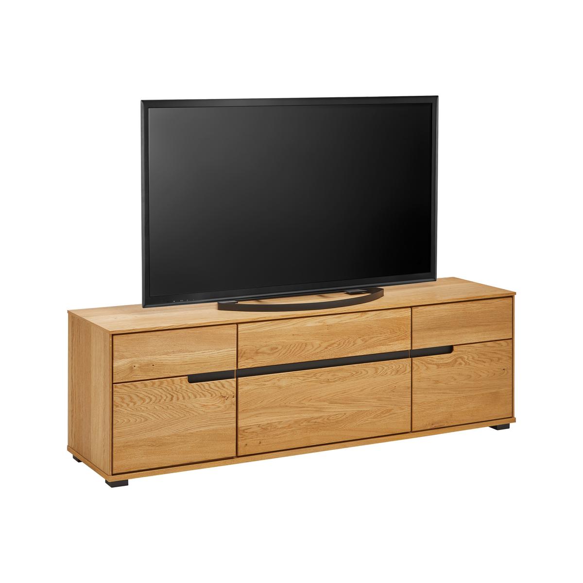 Lowboard Lola Wildeiche - LIFESTYLE, Holz/Kunststoff (162,5/55,5/40,5cm) - ecoTree