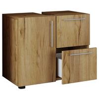 Waschbeckenunterschrank Flandu ca. 61 cm Honigeiche - Honigeiche/Eichefarben, MODERN, Holzwerkstoff (61/51/32cm) - MID.YOU