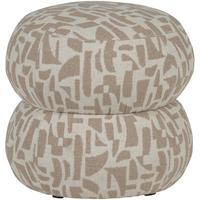 Pouf Anic Sandfarben - Sandfarben, Design, Textil (43/40/43cm) - Livetastic