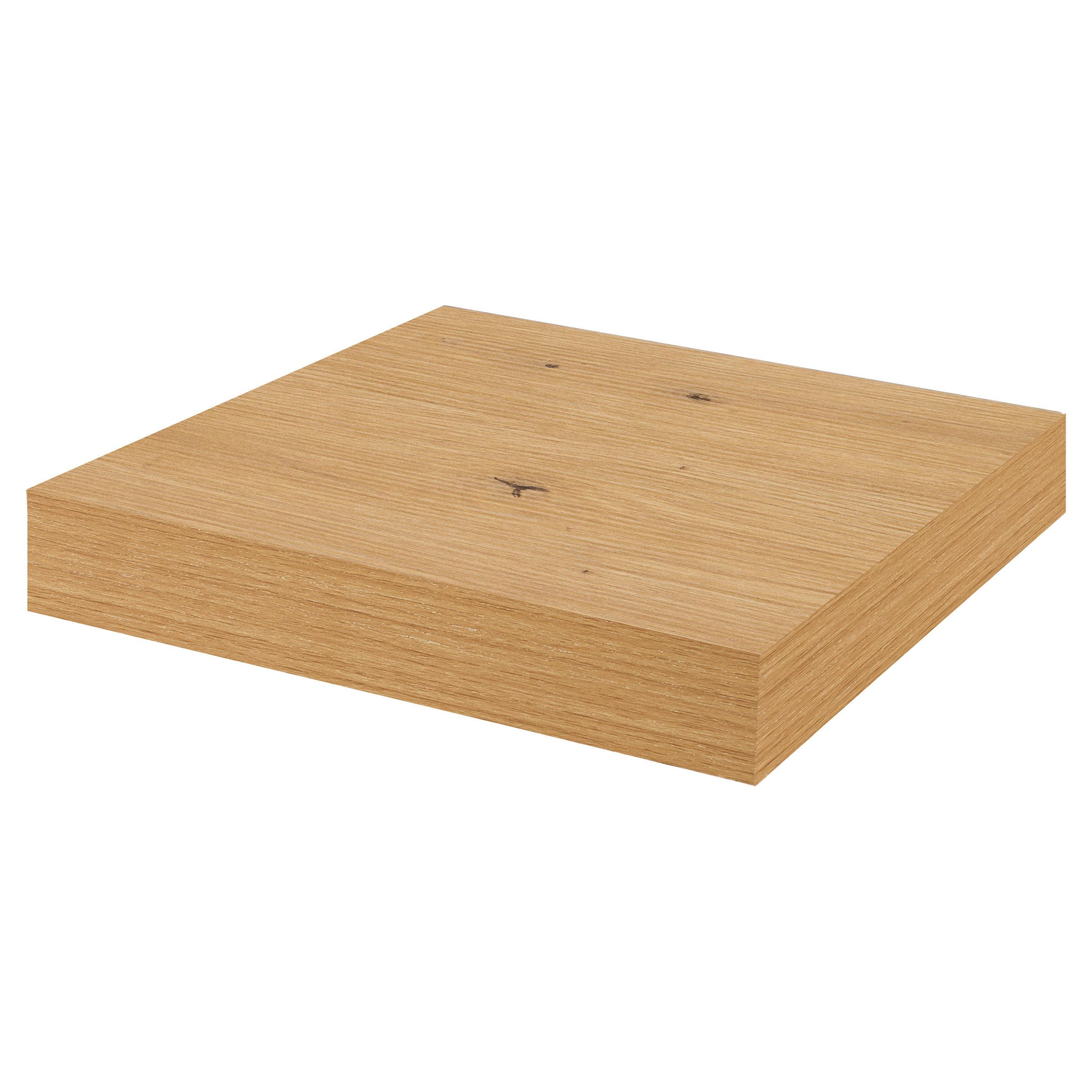 Zidna Polica Anja Sb - hrast Artisan, Moderno, drvni materijal (23,5/3,8/23,5cm) - Modern Living