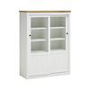 HIGHBOARD KORSIKA -EXKLUSIV- - noir/blanc, ROMANTIK / LANDHAUS, matériau en bois/métal (105,5/140/43cm) - Mömax