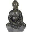 Buddha Manga In Rostbraun - Braun, LIFESTYLE, Kunststoff (44/34/68cm) - Mömax modern living